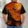 Pumpkin Lantern Haunted House Halloween Night for Fall Festival Parties All-over Print Unisex T-shirt - 4