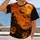 Pumpkin Lantern Haunted House Halloween Night for Fall Festival Parties All-over Print Unisex T-shirt - 2