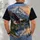 Bald Eagle Mountain Lake Scenery for Hiking and Outdoor Adventures in the Wild All-over Print Unisex T-shirt - 4