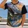 Bald Eagle Mountain Lake Scenery for Hiking and Outdoor Adventures in the Wild All-over Print Unisex T-shirt - 2