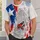 Puerto Rican Flag Frog for Island Pride, Cultural Celebrations and Urban Weekend Wear All-over Print Unisex T-shirt - 6