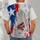 Puerto Rican Flag Frog for Island Pride, Cultural Celebrations and Urban Weekend Wear All-over Print Unisex T-shirt - 4