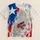 Puerto Rican Flag Frog for Island Pride, Cultural Celebrations and Urban Weekend Wear All-over Print Unisex T-shirt - 5