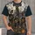 Halloween Skeleton Musicians in a Moonlit Graveyard for Spooky Seasonal Music Lovers All-over Print Unisex T-shirt - 1