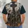 Halloween Skeleton Musicians in a Moonlit Graveyard for Spooky Seasonal Music Lovers All-over Print Unisex T-shirt - 4