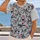 Christmas Shark Holiday Gift for Ocean Lovers, Festive Sea Life Fans and Men All-over Print Unisex T-shirt - 2