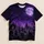 Moonlit Graveyard And Purple Full Moon For Halloween Nighttime Celebrations All-over Print Unisex T-shirt - 5