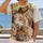 Bearded Robed Savior with Cats and Dogs for Faithful Animal Lovers and Christian Gift Seekers All-over Print Unisex T-shirt - 2