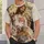 Bearded Robed Savior with Cats and Dogs for Faithful Animal Lovers and Christian Gift Seekers All-over Print Unisex T-shirt - 6