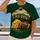Cheese Football Stadium Scene for Game Day Tailgates and Autumn Weekends Adults All-over Print Unisex T-shirt - 2