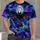 Giant Bat Beneath Full Moon for Halloween Parties and Spooky Autumn Nights All Season All-over Print Unisex T-shirt - 1