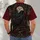 Gothic Crow, Candle and Rose Scene for Dark Academia Nights and Gothic Gatherings All-over Print Unisex T-shirt - 4