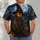 Pumpkin Scarecrow And Moonlit Crows For Halloween Night Celebrations All-over Print Unisex T-shirt - 4