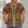 Western Tan Jacket Details for Rodeo Weekends and Frontier Style Enthusiasts All-over Print Unisex T-shirt - 4