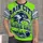 Rain City Football And Skyline Art For Game Day Celebrations And Seattle Fans All-over Print Unisex T-shirt - 1