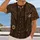 Vintage Pocket Watch Suit Motif for Steampunk Events and Retro Gentleman Gatherings All-over Print Unisex T-shirt - 2