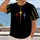 Three Color Starburst Motif for Bold Casual Streetwear and Everyday Urban Style All-over Print Unisex T-shirt - 2