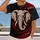Crimson Elephant Mascot for Game Day Tailgates and Bold Football Fan Style for Men All-over Print Unisex T-shirt - 2