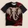 Crimson Elephant Mascot for Game Day Tailgates and Bold Football Fan Style for Men All-over Print Unisex T-shirt - 5