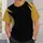 Retro Black And Gold Athletic Stripe Style For Everyday Casual Wear And Layering All-over Print Unisex T-shirt - 6