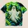 Glowing Ghost and Tie-Dye Halloween Colors for Spooky Season Youth Style All-over Print Unisex T-shirt - 5