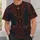 Burgundy Western Vest and Denim Patchwork for Vintage Country Concert Nights All-over Print Unisex T-shirt - 6