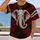 Crimson Elephant Crest for Game Day, Tailgates and Vintage Collegiate Casual Wear All-over Print Unisex T-shirt - 2