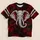 Crimson Elephant Crest for Game Day, Tailgates and Vintage Collegiate Casual Wear All-over Print Unisex T-shirt - 5