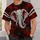 Crimson Elephant Crest for Game Day, Tailgates and Vintage Collegiate Casual Wear All-over Print Unisex T-shirt - 6