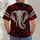 Crimson Elephant Crest for Game Day, Tailgates and Vintage Collegiate Casual Wear All-over Print Unisex T-shirt - 4