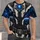 Astronaut Armor and Galaxy Details for Sci-Fi Cosplay Events and Space Adventure Fans All-over Print Unisex T-shirt - 1