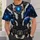 Astronaut Armor and Galaxy Details for Sci-Fi Cosplay Events and Space Adventure Fans All-over Print Unisex T-shirt - 6