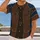 Western Ranch Leather Vest Look for Country Concerts and Casual Weekend Wear All-over Print Unisex T-shirt - 2