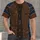 Western Ranch Leather Vest Look for Country Concerts and Casual Weekend Wear All-over Print Unisex T-shirt - 1