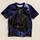 Gothic Skeleton Cowboy and Raven for Dark Western Halloween Nights and Outings All-over Print Unisex T-shirt - 5