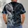 Twin White And Black Dragons For Travel, Streetwear And Outdoor Adventures All-over Print Unisex T-shirt - 4
