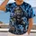 Armored Lion Warrior and Lightning Skyline for Game Day Fans All-over Print Unisex T-shirt - 2