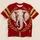 White Elephant and Gold Laurel Rugby Crest for Weekend Sports Fans All-over Print Unisex T-shirt - 5
