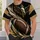 Gold And Black Football Crest For Game Day Tailgating And Weekend Fan Gatherings All-over Print Unisex T-shirt - 6