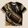 Gold And Black Football Crest For Game Day Tailgating And Weekend Fan Gatherings All-over Print Unisex T-shirt - 5