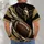 Gold And Black Football Crest For Game Day Tailgating And Weekend Fan Gatherings All-over Print Unisex T-shirt - 4
