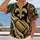 Fleur-De-Lis Football and Gold Wolf Emblems for Game Day and New Orleans Fans All-over Print Unisex T-shirt - 2