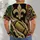 Fleur-De-Lis Football and Gold Wolf Emblems for Game Day and New Orleans Fans All-over Print Unisex T-shirt - 4