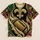 Fleur-De-Lis Football and Gold Wolf Emblems for Game Day and New Orleans Fans All-over Print Unisex T-shirt - 5