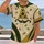 Green And Gold Football Fan Patchwork For Game Day Tailgating And Casual Sports Weekends All-over Print Unisex T-shirt - 2
