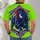 Blue Buffalo Mascot with Red White Blue Accents for Game Day Tailgates and Football Fans All-over Print Unisex T-shirt - 4