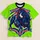 Blue Buffalo Mascot with Red White Blue Accents for Game Day Tailgates and Football Fans All-over Print Unisex T-shirt - 5