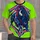 Blue Buffalo Mascot with Red White Blue Accents for Game Day Tailgates and Football Fans All-over Print Unisex T-shirt - 1