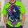Blue Buffalo Mascot with Red White Blue Accents for Game Day Tailgates and Football Fans All-over Print Unisex T-shirt - 6