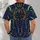 Fantasy Football Helmet And Field Motifs For Game Day And Holiday Parties All-over Print Unisex T-shirt - 4